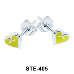 Cute Heart Stud Earring STE-405
